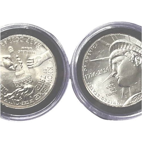 1776-2026 D Liberty Semiquincentennial Half Dollar,  UNCIRCULATED, Ready to Ship