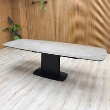 Furniture Village ‘Catalina’ Dining Table Large Extending Ceramic Top 170 -250cm