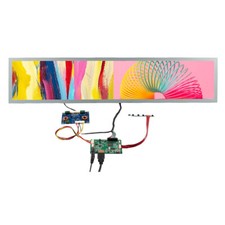 HD USB LCD Controller Board 28 Inch 1920 360 Stretched Bar IPS LCD Display