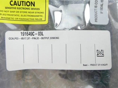 National Instruments 191649C-03L Data Acquisition Module PCB Card PCI-6517 New - Picture 8 of 8