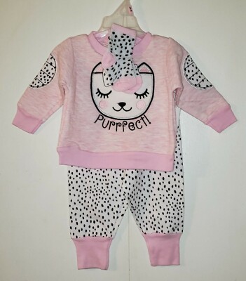 DDG Darlings 3-piece Set Long-Sleeve Bodysuit, Leggings & Socks