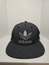 Adidas original one size fits all cap, Black/White dots. Snapback - Great Cond