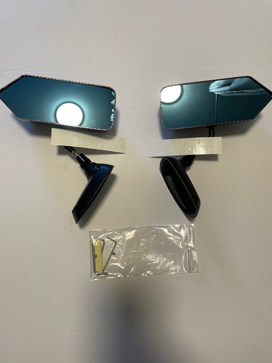 Craft Square carbon fiber style rear view mirrors CF style fits