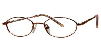 Calabria Viv Kids Zaps 9 Designer Reading Glasses in Brown
