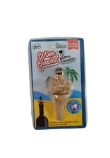 NPW Drinking Buddies Wine Guard Bottle Stopper Lifeguard Bottle Stopper - New