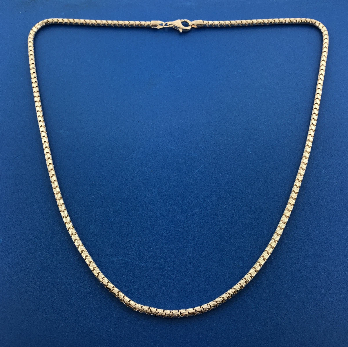 Two Tone Snake Chain Half Gold Half Silver Chain Gold and Silver Necklace  Mixed Metal Chain Water Safe 