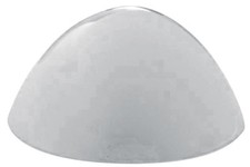 Perno cromado ON Bullet 4 1/8” X 1.5” de alto accesorio tapacubos parrilla varilla de enfriamiento personalizada