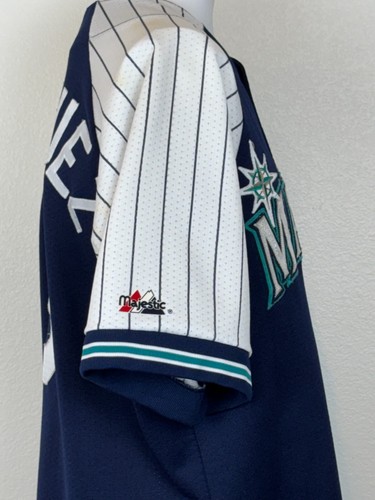 Vintage Majestic Seattle Mariners Alex Rodriguez #3 Jersey Size XL Made In USA - Picture 14 of 20