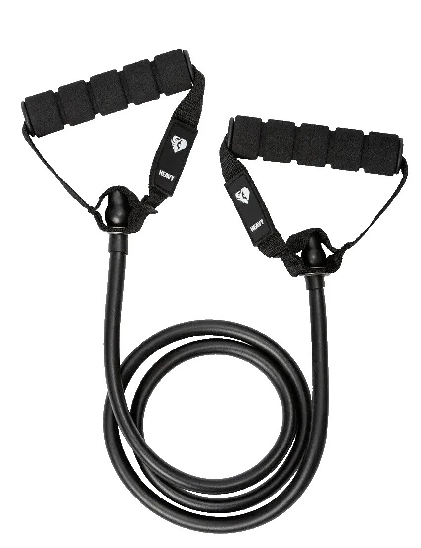 Tubo de Resistência Preto de Treinamento de Resistência