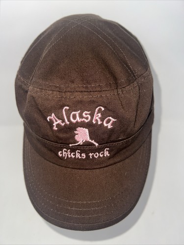 Alaska Chicks Rock Cadet Hat Brown Adjustable Cap - 第 3/8 張圖片