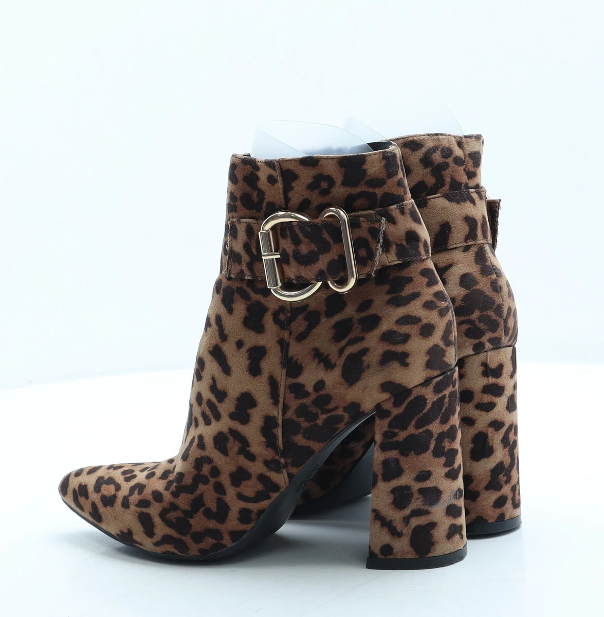 Newlook clearance leopard boots