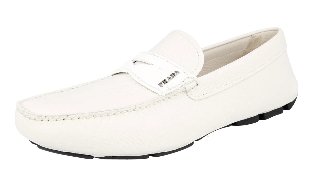 PRADA Loafer White Casual Shoes for Men for sale | eBay