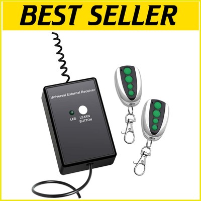 Weather-Resistant Gate Receiver with Dual Remotes - Enhance Your Access Control