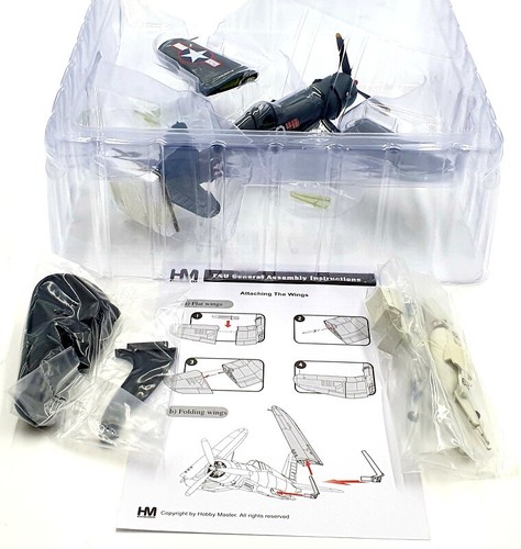 Hobby Master 1/48 Scale HA8219 - Vought F4U-1A Corsair White 29 VF-117 1944 - Picture 5 of 6