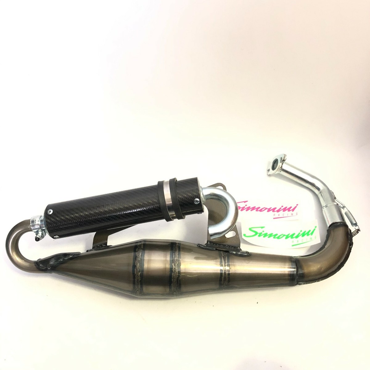 MARMITTA SCARICO SIMONINI CALIBRATA CARBONIO NERO SCOOTER