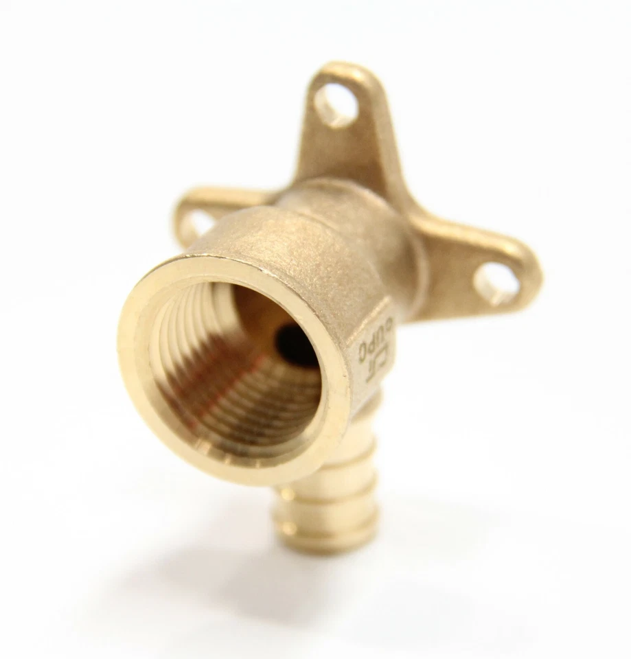 EFIELD 12PCS 1/2" PEX x 1/2" Female NPT Drop Ear Elbow Adapter Crimp Fittings - Image 2 of 4