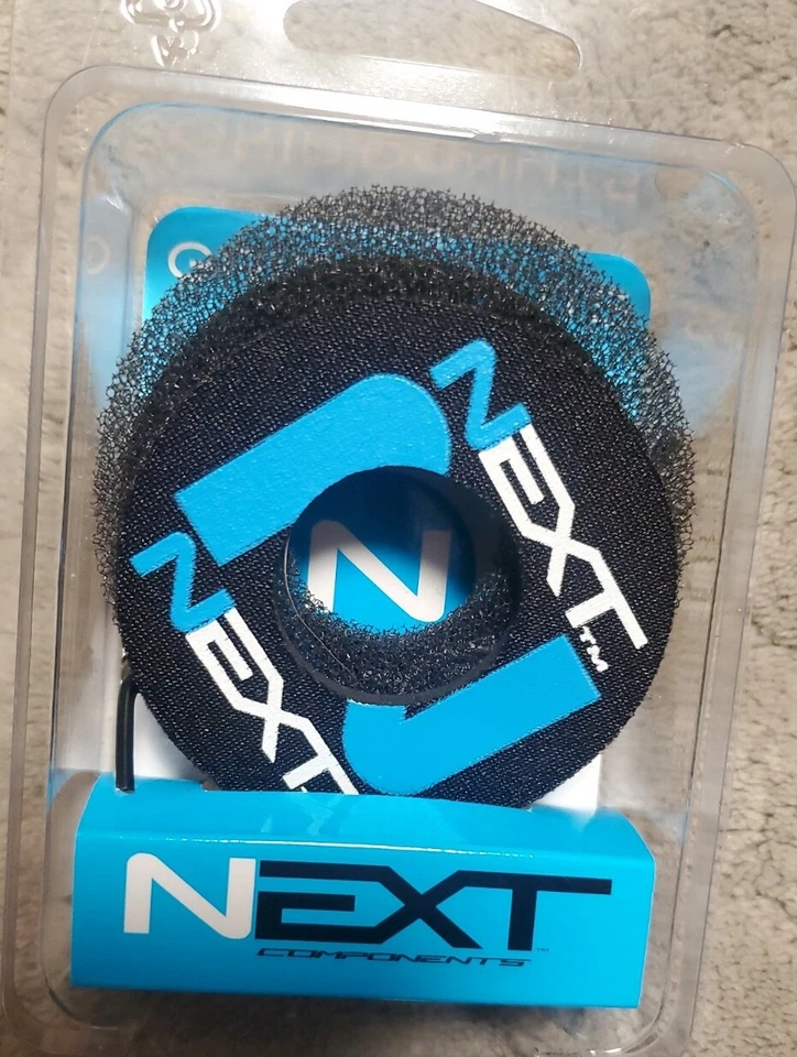 NEXT Components GRIP DONUT KIT WHITE / BLUE DG-103, MATRIX CONCEPTS 2mm MX ATV - Image 4 of 4