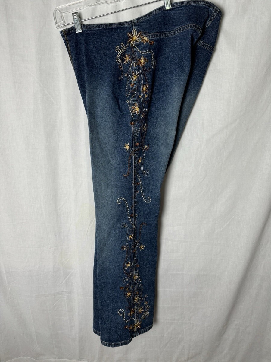 idem イデム　flower jacquard denim bustier Burst of Blue Floral Jacquard Denim Corset Top