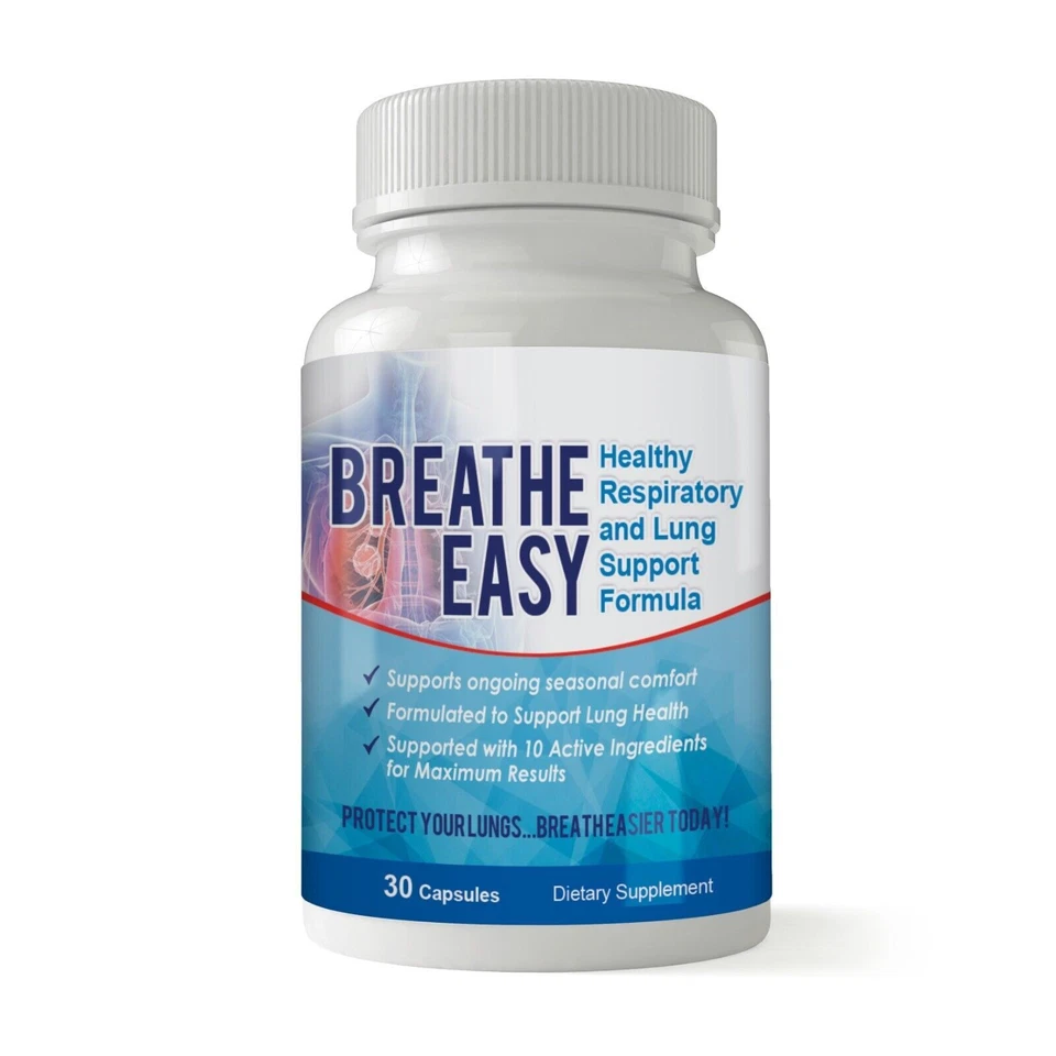 Breathe Easy Suplementos para la Salud Pulmonar y Gel Estimulante Femenino Excitación Intensa Foto 2 de 4