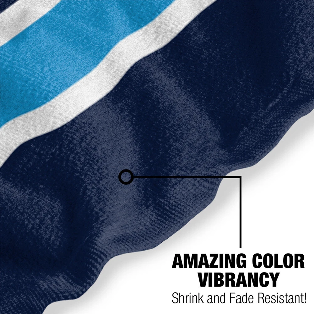 Jackson State University Beach Towel/Bath Towel, 30"x60" Stripes