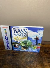 BASS Masters Classic (Nintendo Game Boy Color) Instruction Manual Booklet ONLY