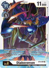BT5-084 Diaboromon R White Digimon 2020 TCG BT05 Battle of Omni Booster