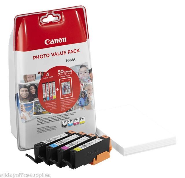 Cartuccia Canon 571 inchiostro multipack originale