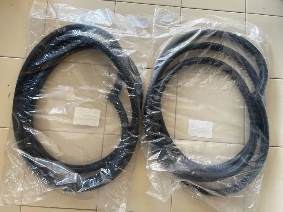 PARA 1977 MAZDA B1600 B1800 ROTATIVO FORD COURIER REPU VEDAÇÃO DE PORTA BORRACHA NOVO PAR - Imagem 3 de 4