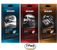 AREON All Auto Care Travel Cleaning Pack (75 Wipes)