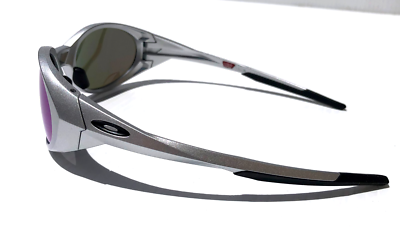NEW Oakley EYE JACKET REDUX Silver POLARIZED Galaxy JADE Lens