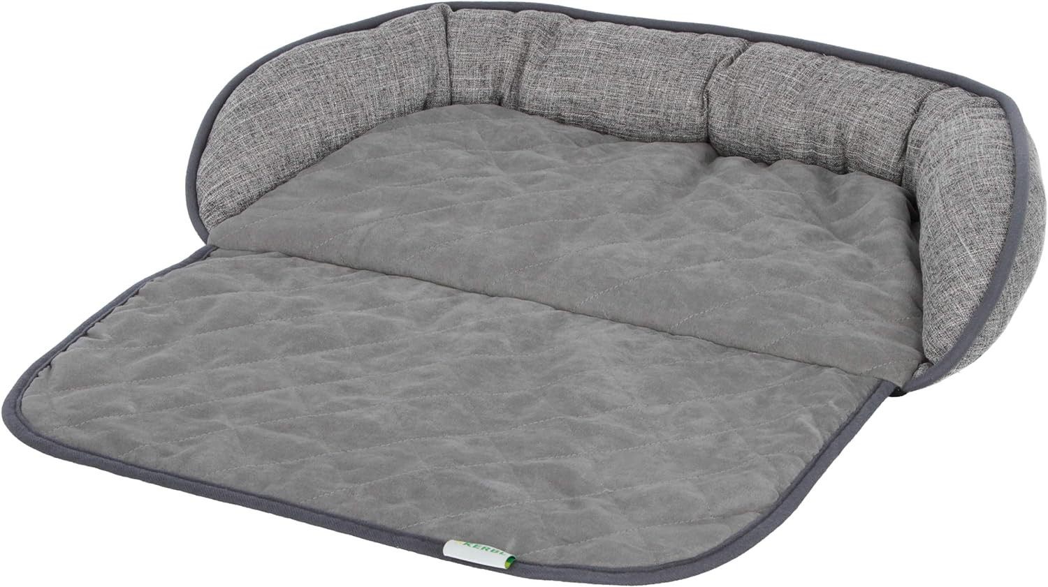 Cuscino Emalia Kerbl Grigio: Salva Divano e Cuccia 2-in-1 Lavabile