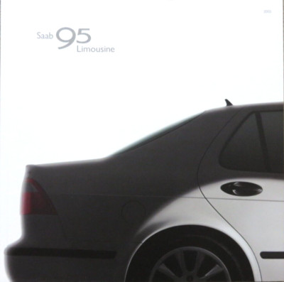 2003 Saab 9-5 95 Limousine Prospekt Brochure, 52 Seiten