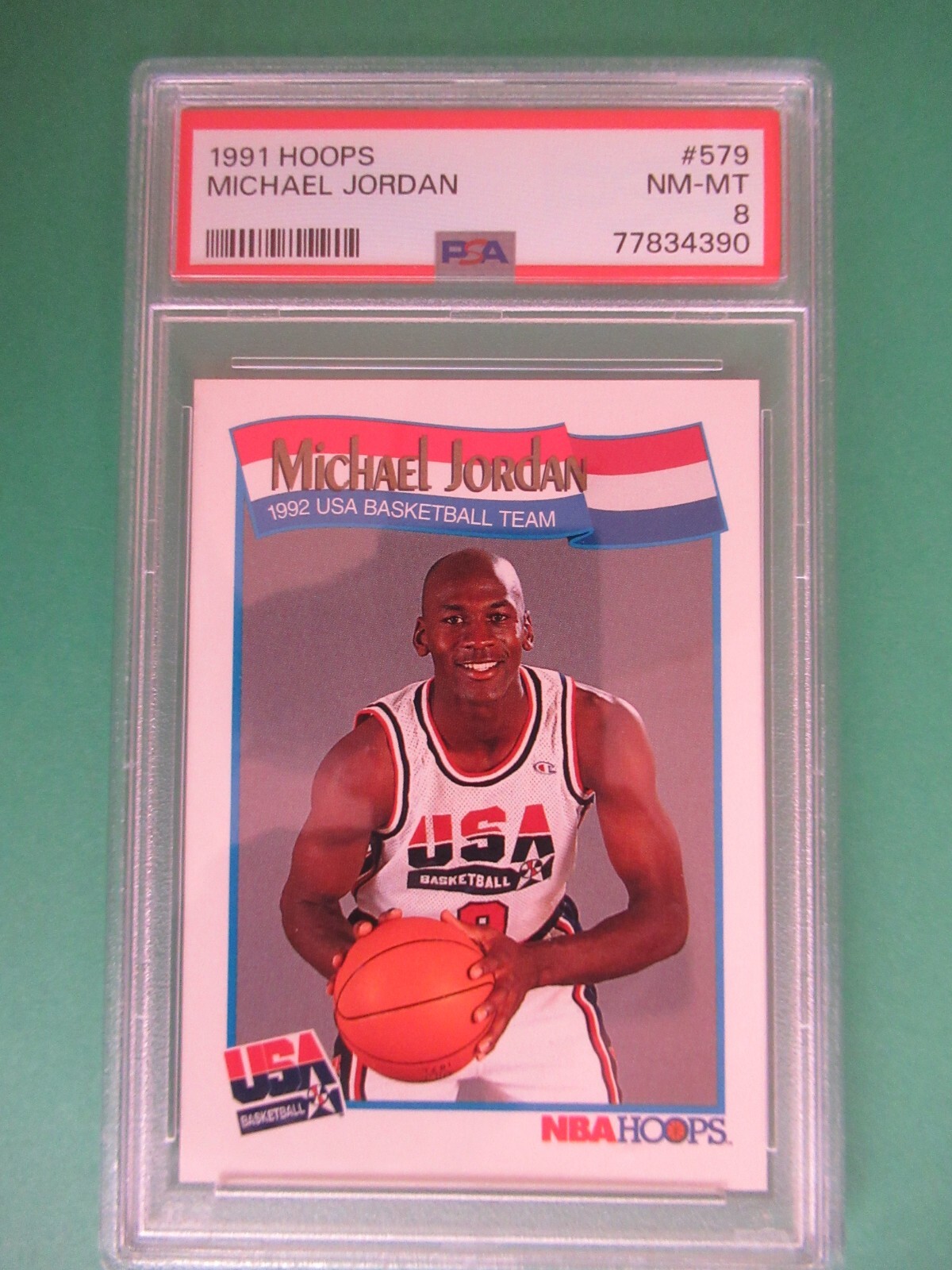 1991 HOOPS 579 MICHAEL JORDAN , PSA 8 NMMT eBay