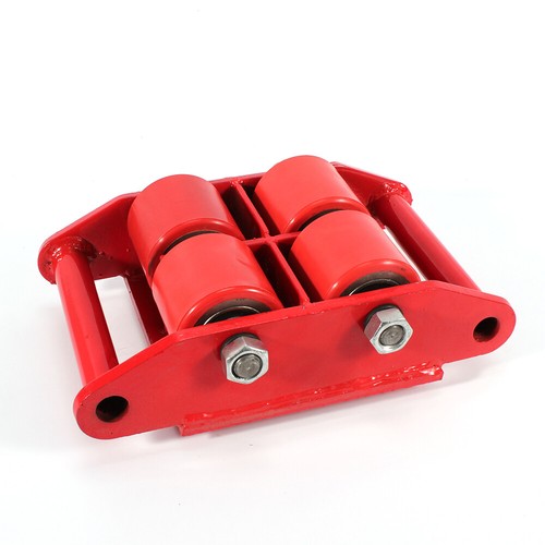 Panzerrollen Set 6T Transportfahrwerk Schwerlastrollen Industrieroller Roller 4X - Bild 5 von 11