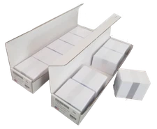 1000 PVC BLANK WHITE PLASTIC ID CARDS 30mil credit Card Size 