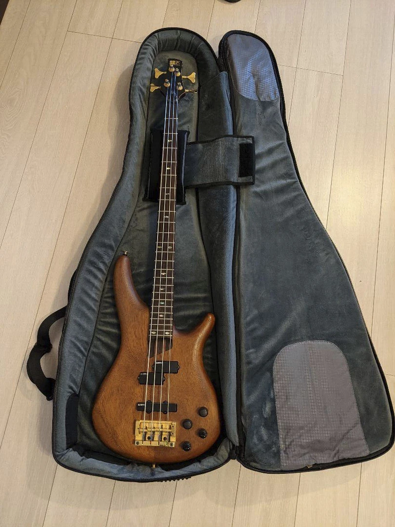 Ibanez SR1000 SOL Electric w/mono Gig Used m80 Bass 1995 Bag Fujigen Guitar