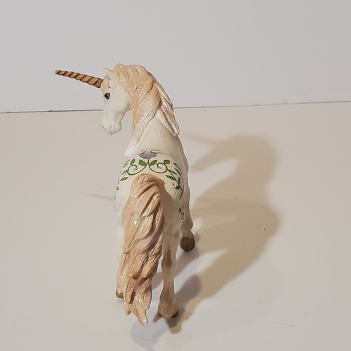 Caballo de fantasía unicornio Schleich Bayala 70432 blanco con brillo 2004 retirado - Imagen 8 de 11