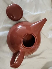 Claudia Shuride Teapot Mauve/Red Vintage 80's