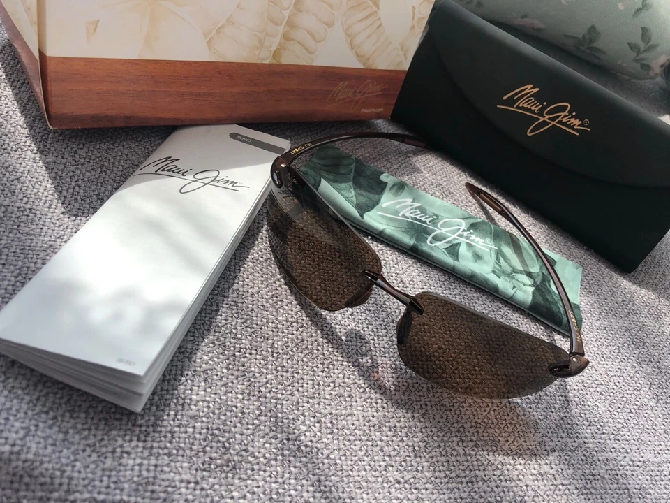 Maui Jim Sunglasses BREAKWALL Rootbeer POLARIZED HCL Bronze Sunglasses H422-26 - Image 2 of 4