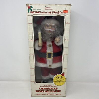 1993 Telco Original Motion-ettes of Christmas 16” Musical Santa
