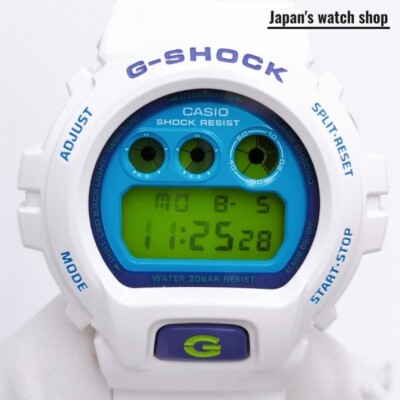 未使用 CASIO G-SHOCK DW-6900RCS-7JF CASIO G-SHOCK DW-6900RCS-7JF Blue CRAZY COLORS 2024 Men's Watch