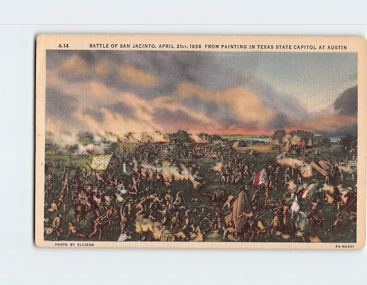 Battle Of San Jacinto Painting