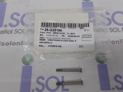 26-G25194 Special Screw For   Stand 2pcs ASM Die Bonder Parts New #F9