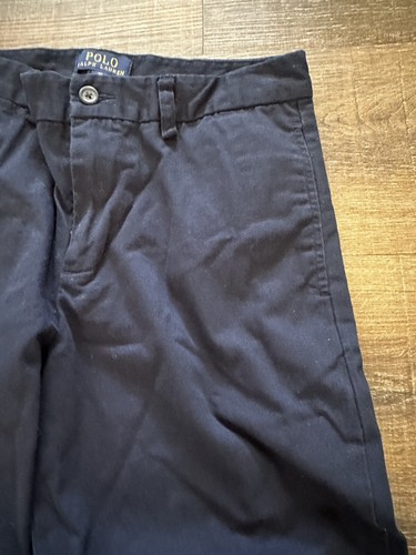 Polo Ralph Lauren Boys Chino Pants Casual Flat Front Twill Bottoms size 16 - Picture 4 of 13