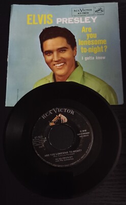 Elvis Presley Are You Lonesome Tonight -I Gotta Know RCA Victor 45 47 ...