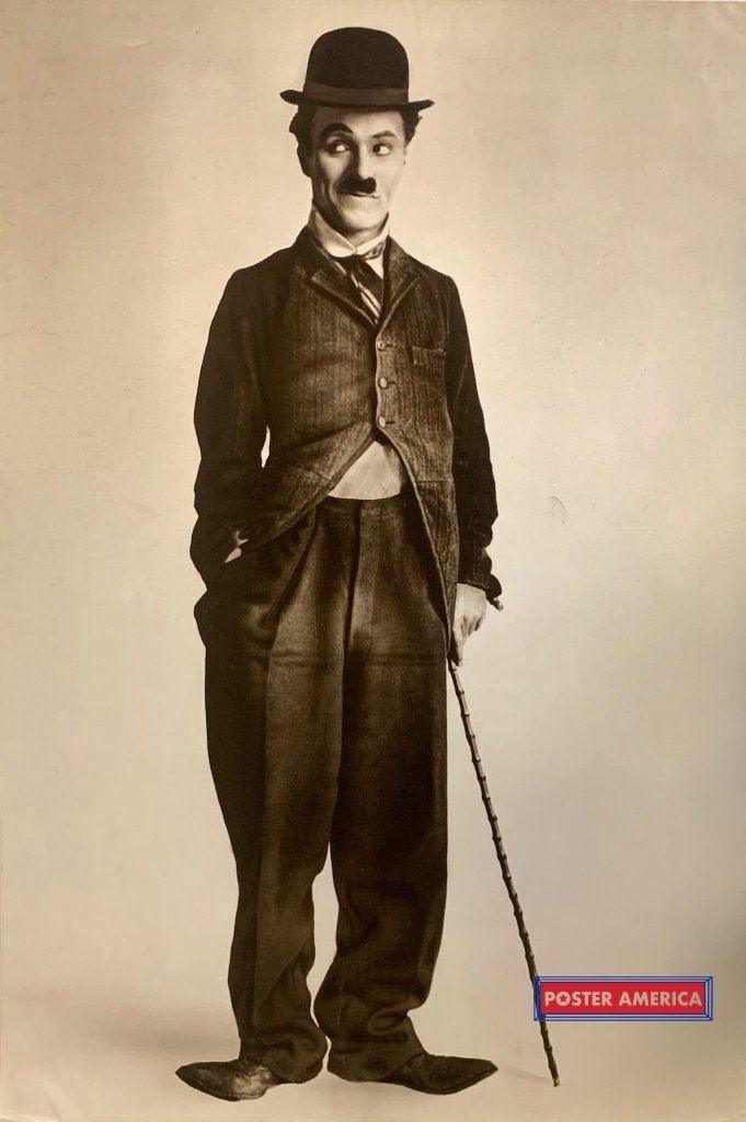 Charlie Chaplin The Little Tramp Sepia Shot Poster 23.5 x 35 | eBay