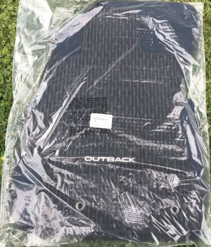 Floor Mats Set Subaru Outback OEM 2016-2018 Black Carpet 4 Piece NEW J505SAL002 - Picture 4 of 11