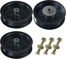 3 Idler Pulley Deck 54" Kit For Husqvarna LGT24K54 LGT2554 LGTH2454 LGTH24V54