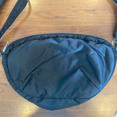 バッグ PORTER tanker ovall shoulder bag PORTER Tanker Shoulder Bag Black Oval type Nylon Yoshida
