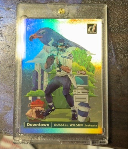 2020 Donruss Downtown #DTTB Russell Wilson
